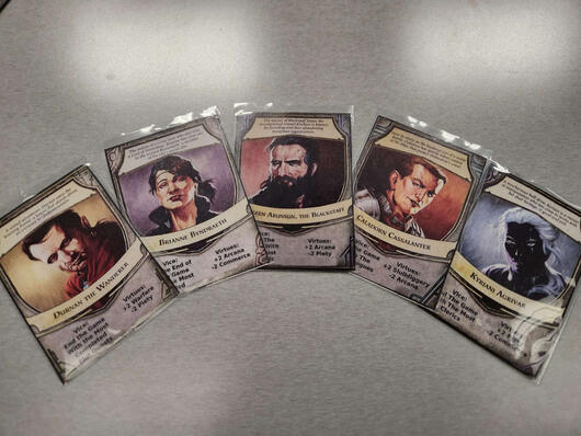 Updated character cards