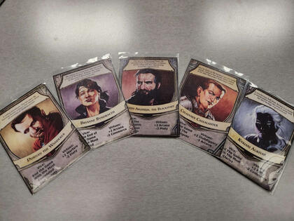Updated character cards